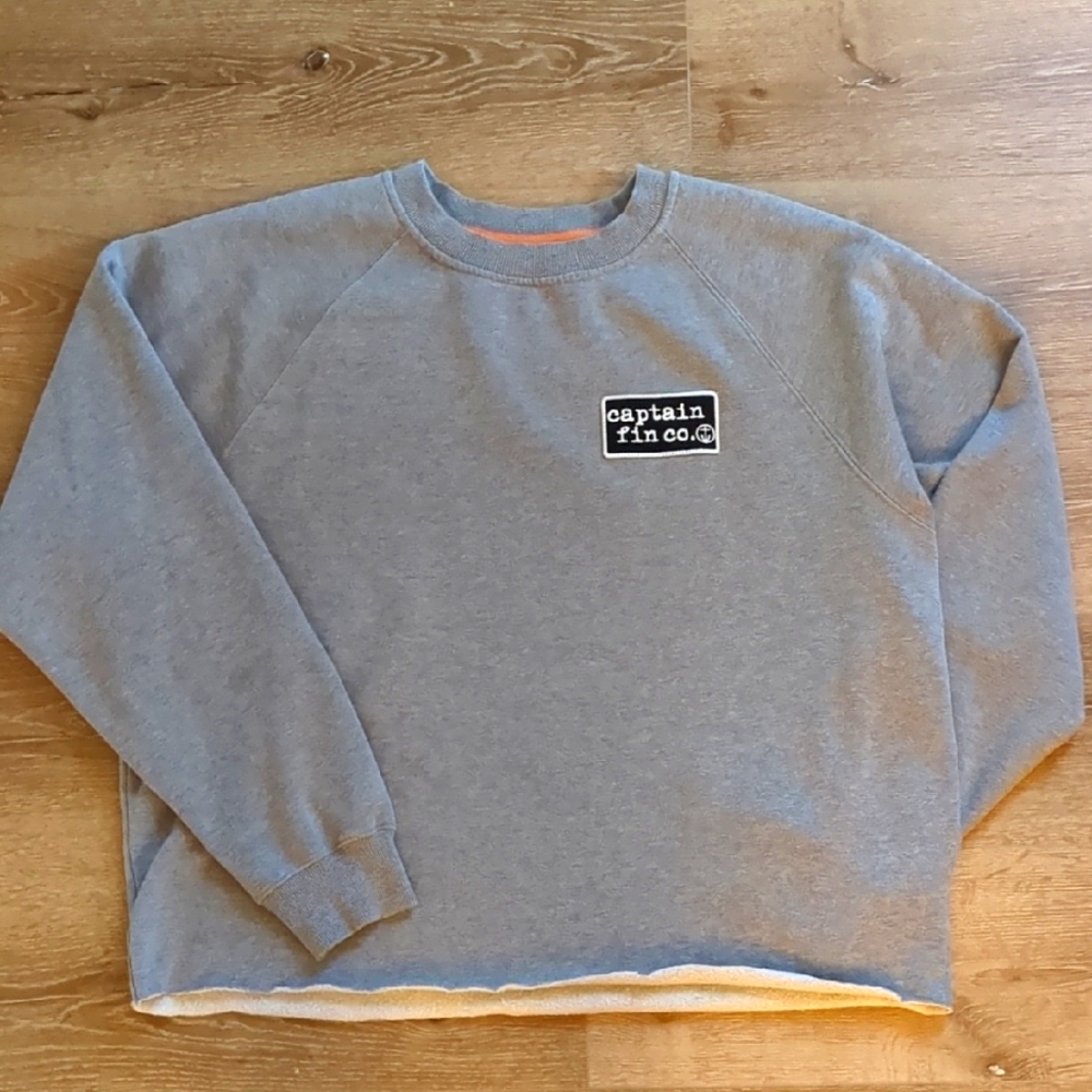 Captain Fin Schwety Patch Crew XL